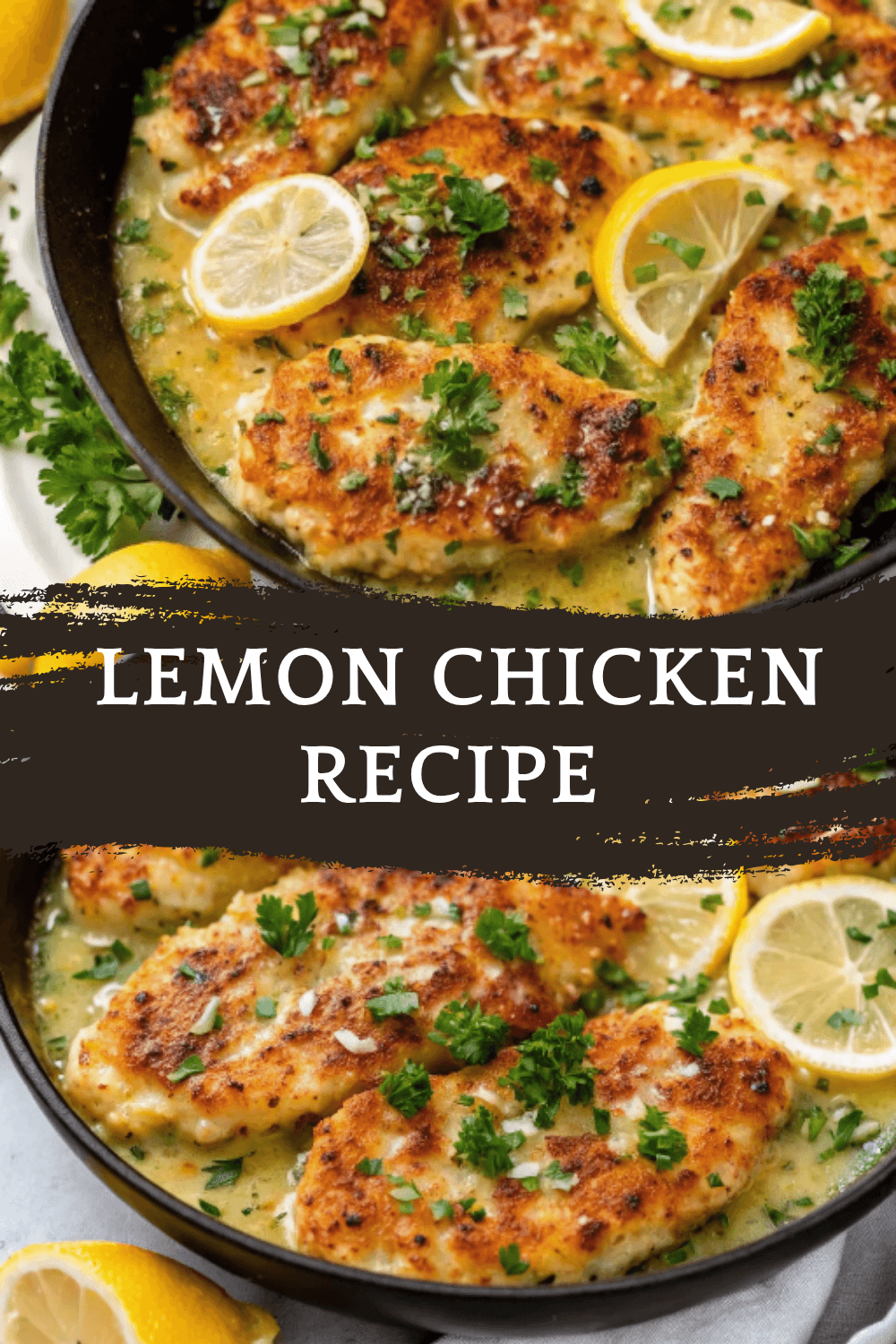 Lemon Chicken Recipe with Lemon Butter Sauce | Juicy & Flavorful Dinner Idea!