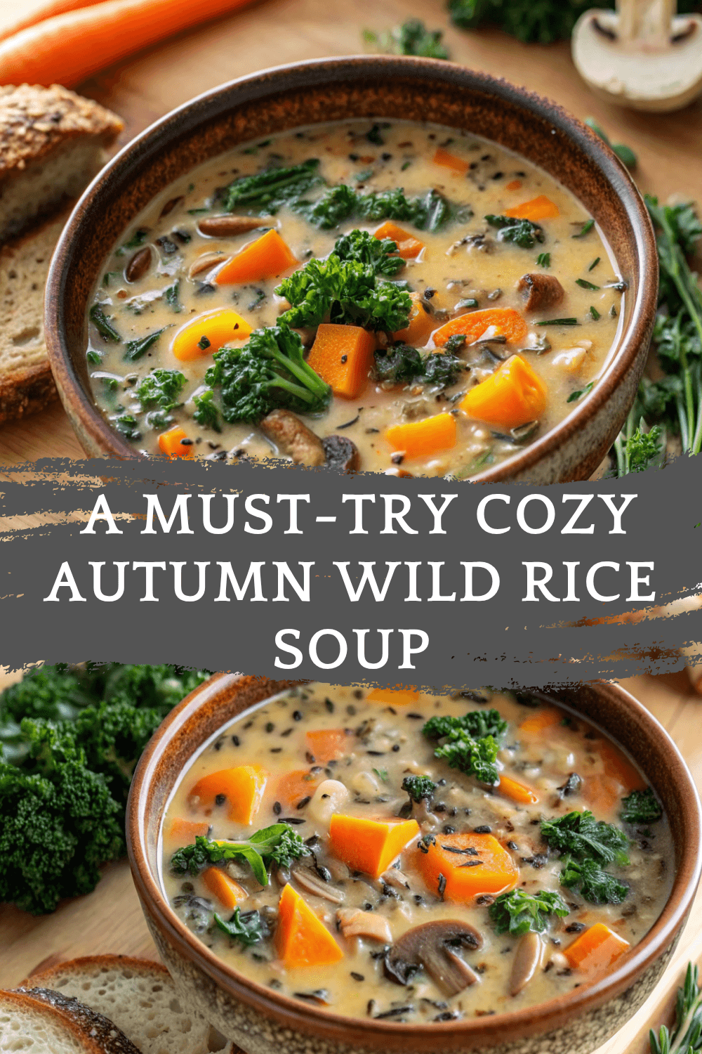 A Must-Try Cozy Autumn Wild Rice Soup