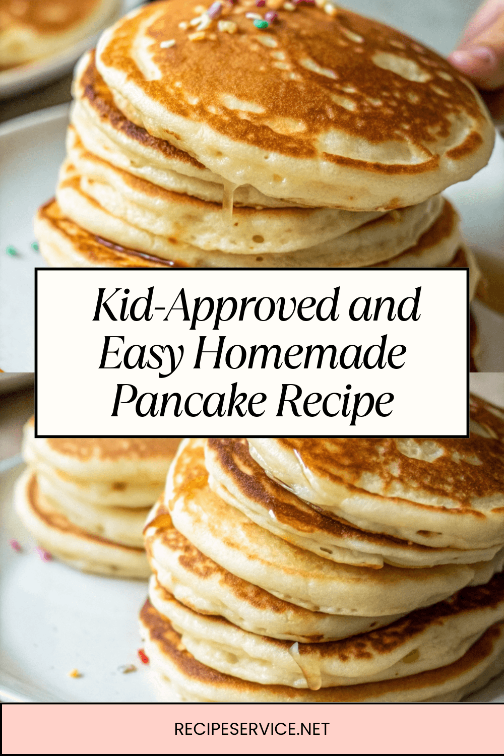 Kid-Approved and Easy Homemade Pancake Recipe – Fluffy, Simple & Family-Friendly