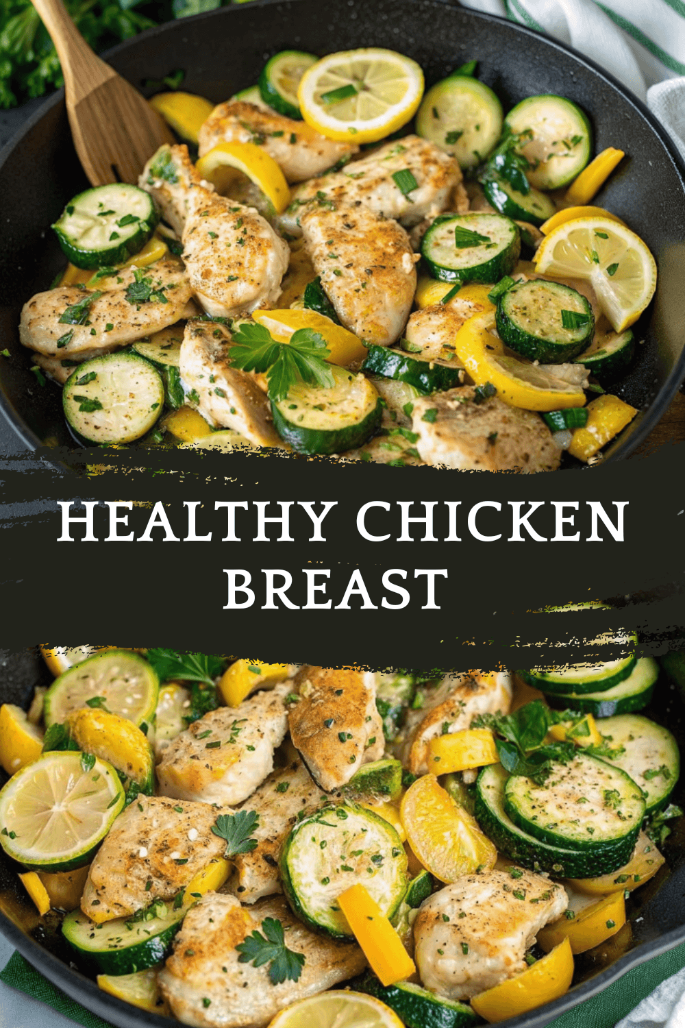 Healthy Chicken Breast with Zucchini and Squash: Easy Low Cholesterol Dinner Recipe for All