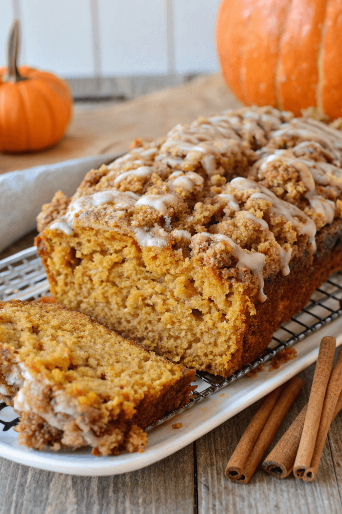 Pumpkin Streusel Bread – Moist, Spiced & Perfect for Cozy Fall Mornings