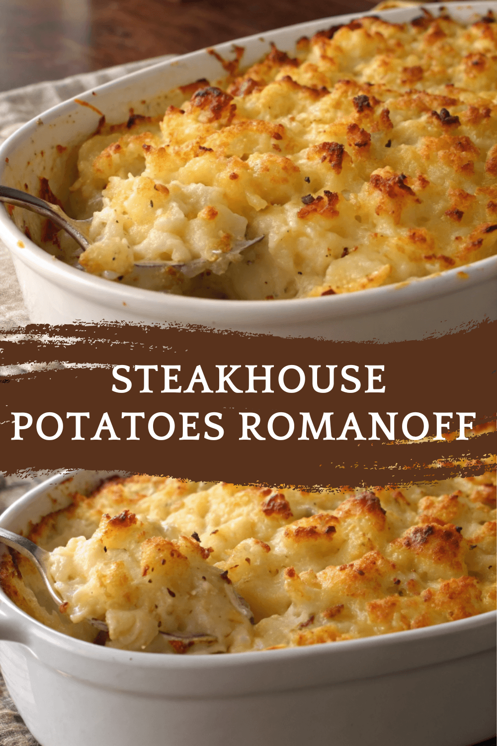 Steakhouse Potatoes Romanoff – A Cheesy, Creamy Classic