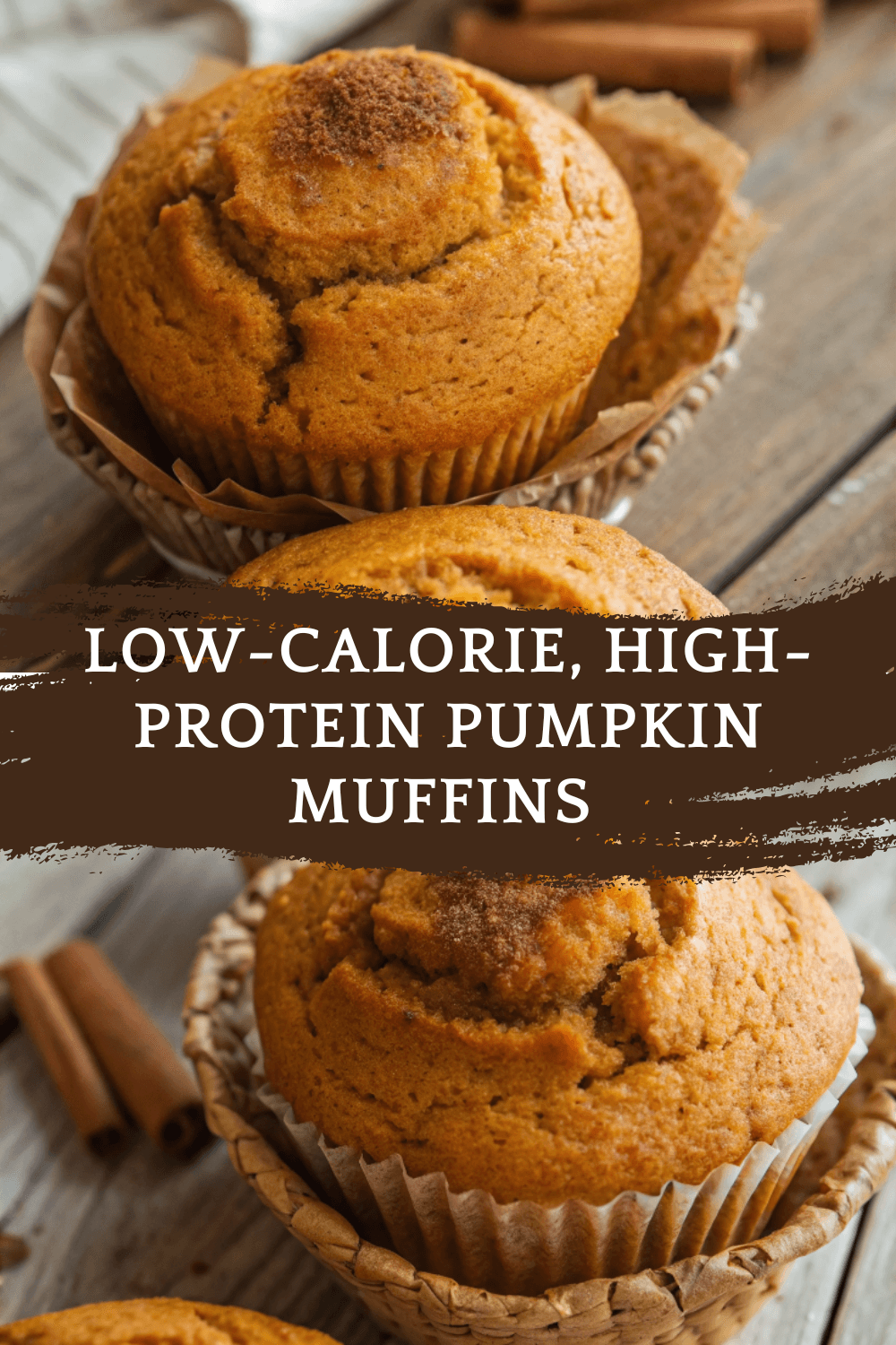 Low-Calorie, High-Protein Pumpkin Muffins