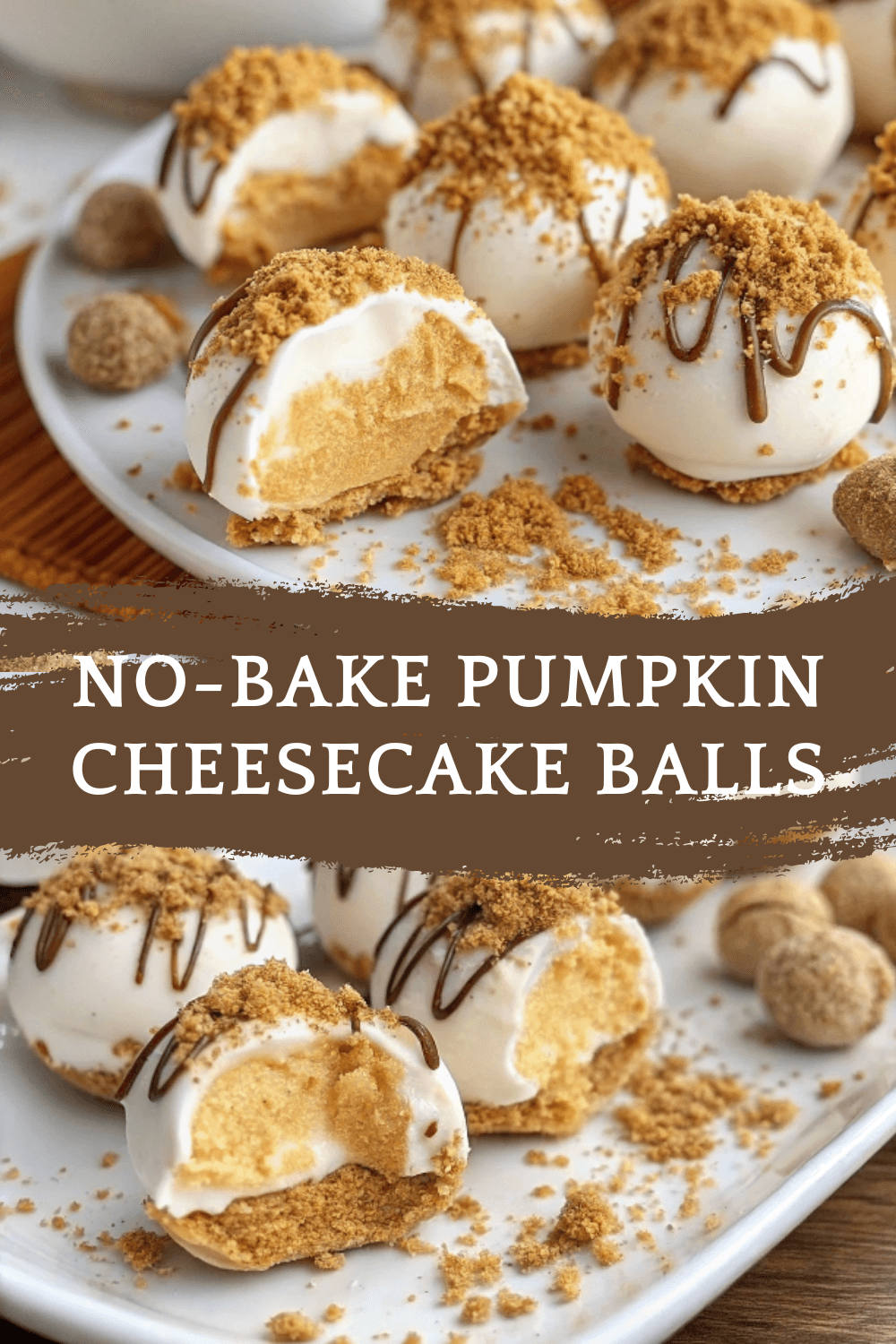 No-Bake Pumpkin Cheesecake Balls – Bite-Sized Fall Perfection