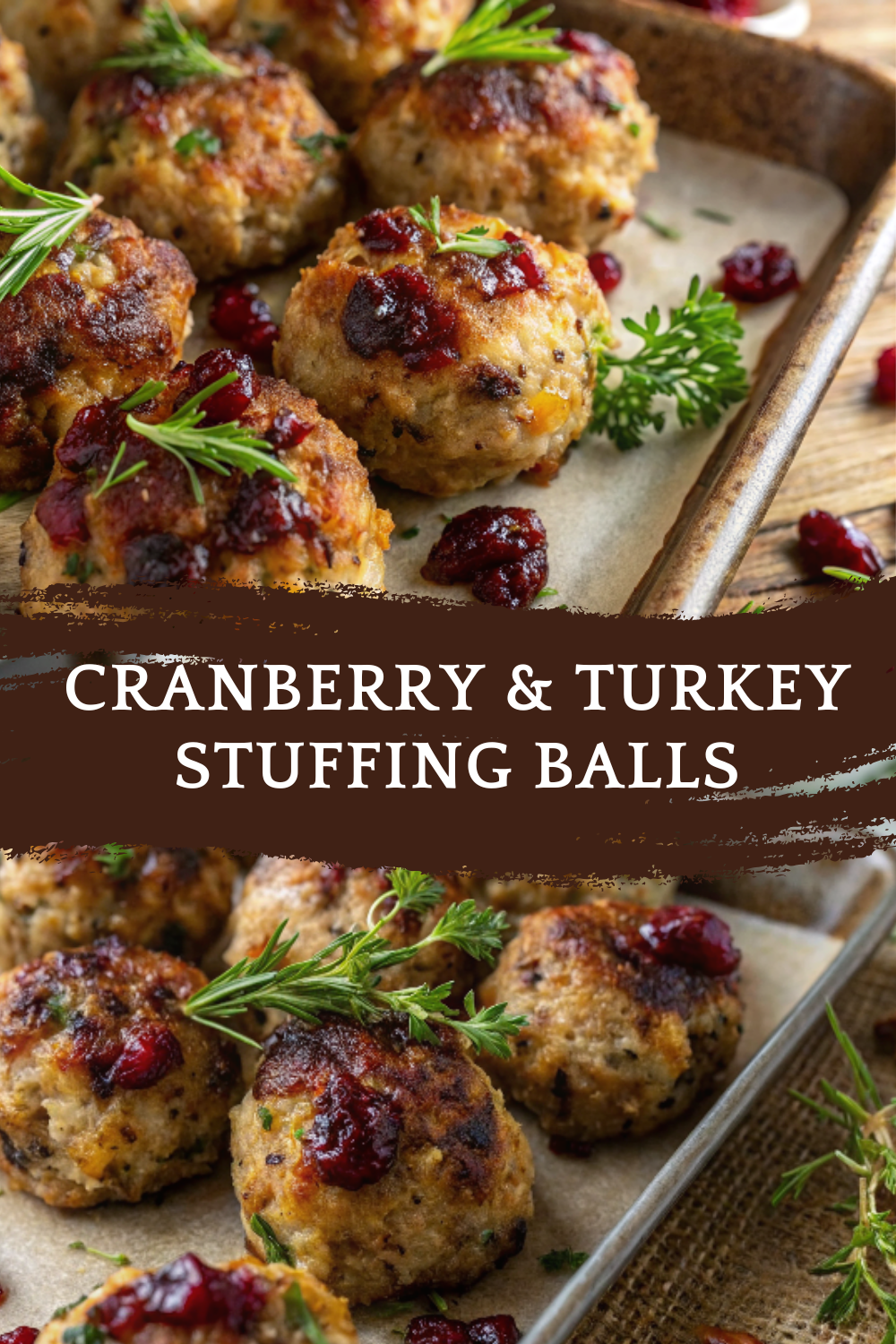 Cranberry & Turkey Stuffing Balls – The Perfect Festive Bite for Every Occasion