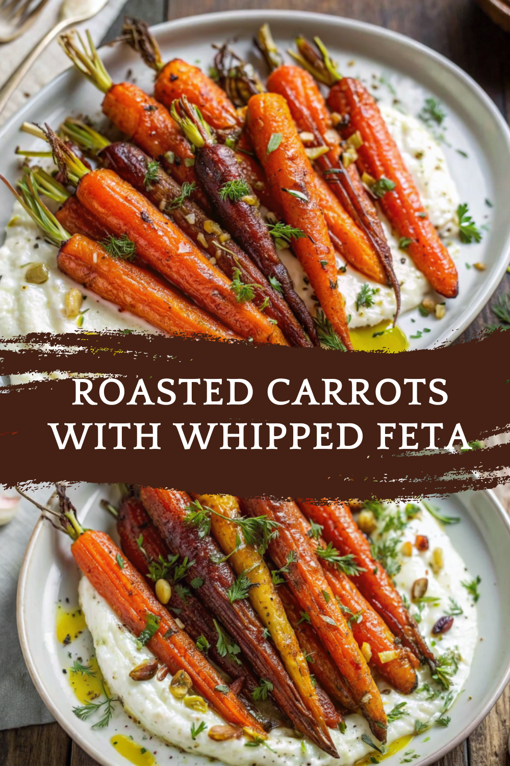 Roasted Carrots with Whipped Feta – Bright, Cozy, and Delicious!