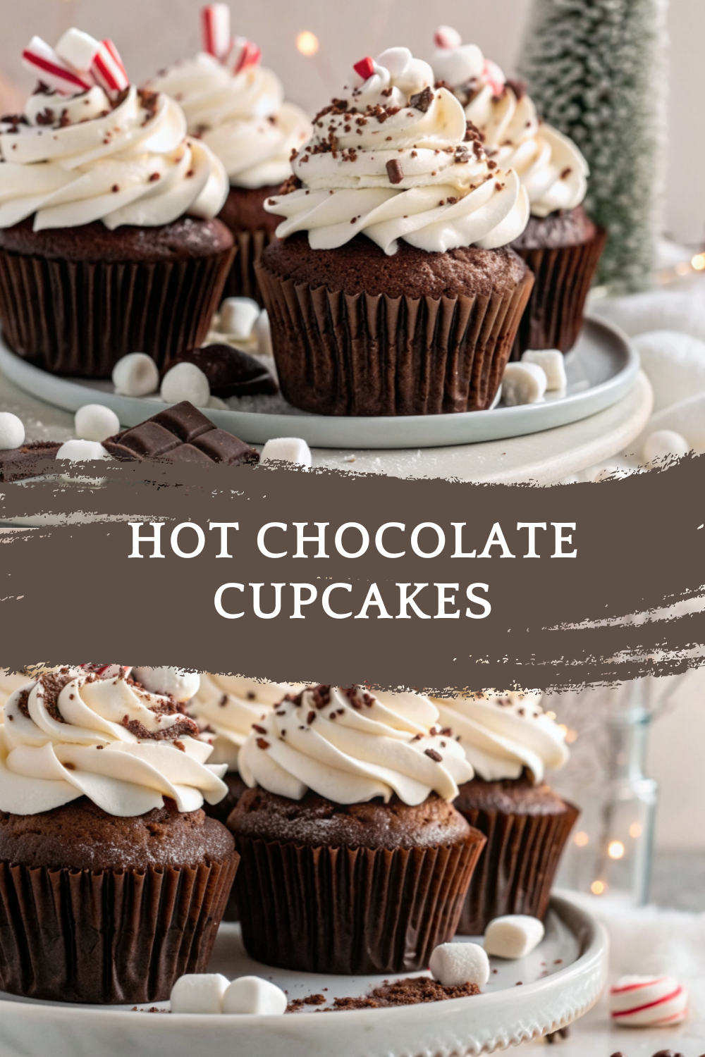Hot Chocolate Cupcakes – Soft, Rich, Cozy & Perfect for Winter