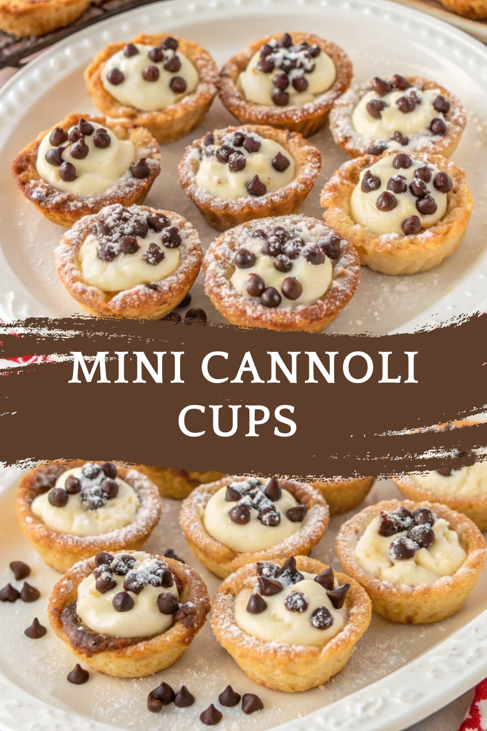 Mini Cannoli Cups – Crispy, Creamy & Perfectly Bite-Sized