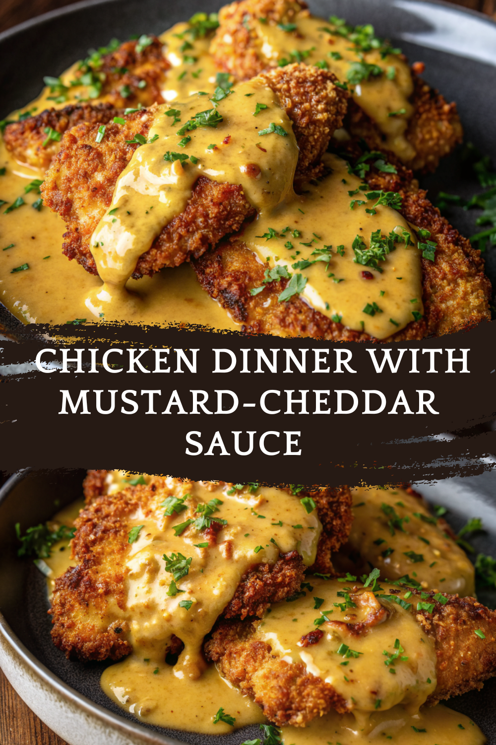 Easy Pretzel Chicken Dinner with Mustard-Cheddar Sauce – Crispy, Crunchy & Comforting Weeknight Flavor Explosion