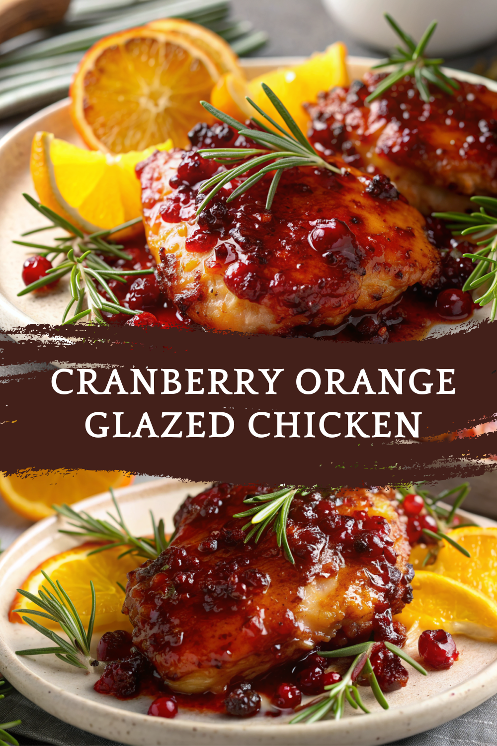 Cranberry Orange Glazed Chicken – A Bright, Festive & Flavor-Packed Dinner Recipe