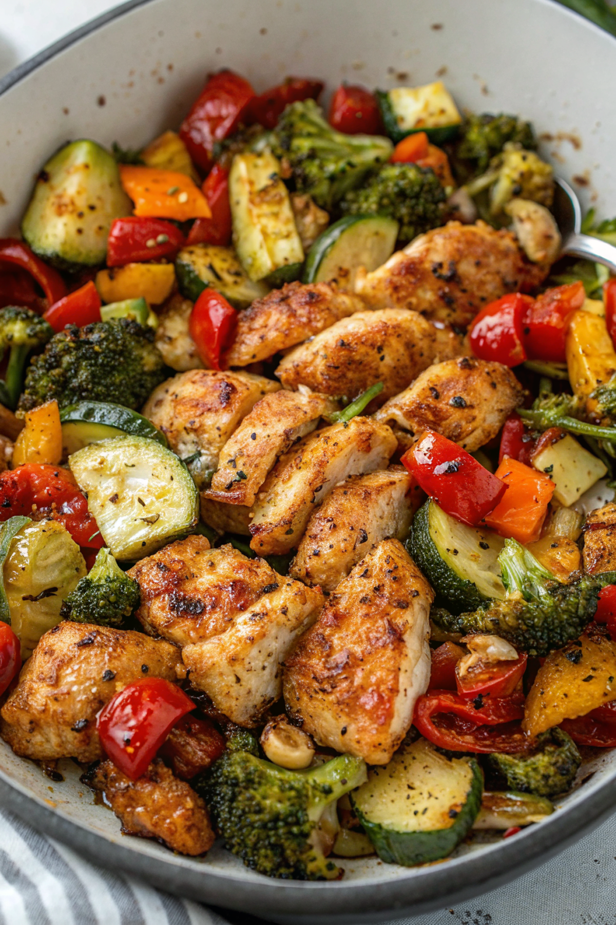 Air Fryer Chicken Breasts with Vegetables – Juicy, Healthy, and Ready in Minutes