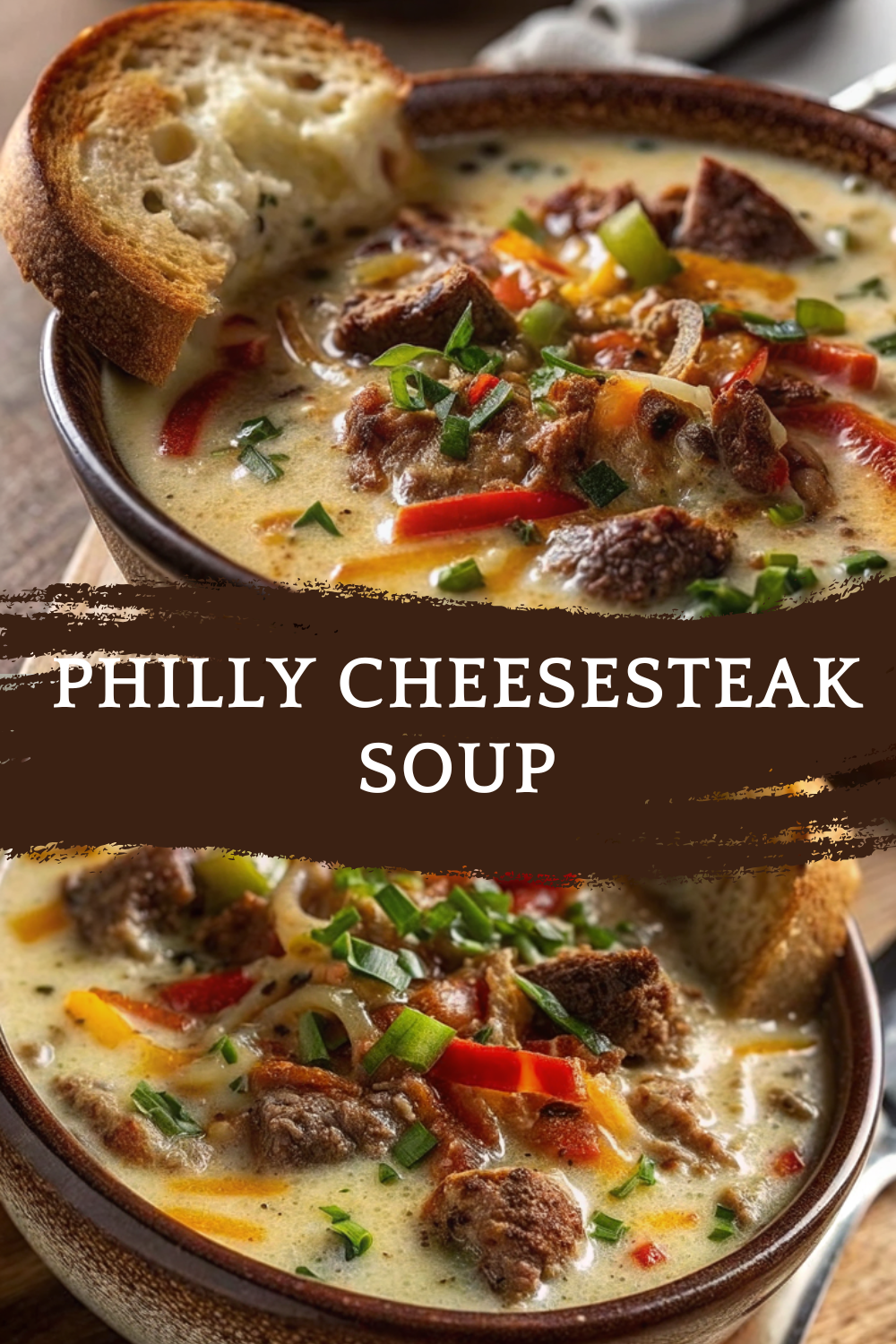 Philly Cheesesteak Soup – Cozy Comfort in a Bowl