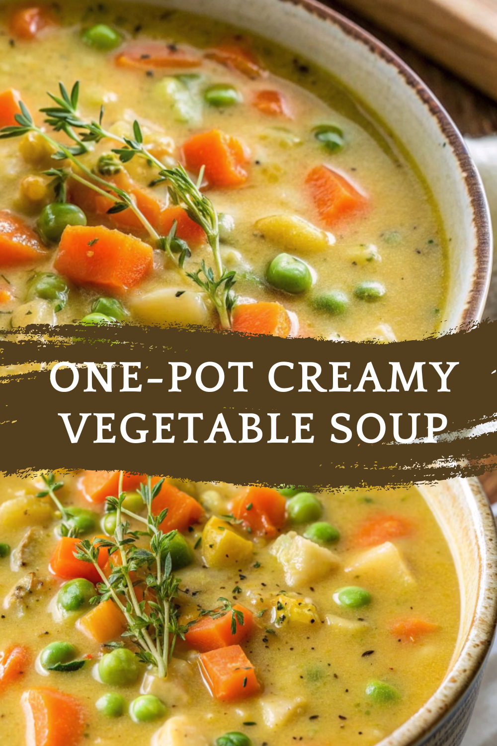 One-Pot Creamy Vegetable Soup – Cozy, Dairy-Free, and Packed with Wholesome Flavor