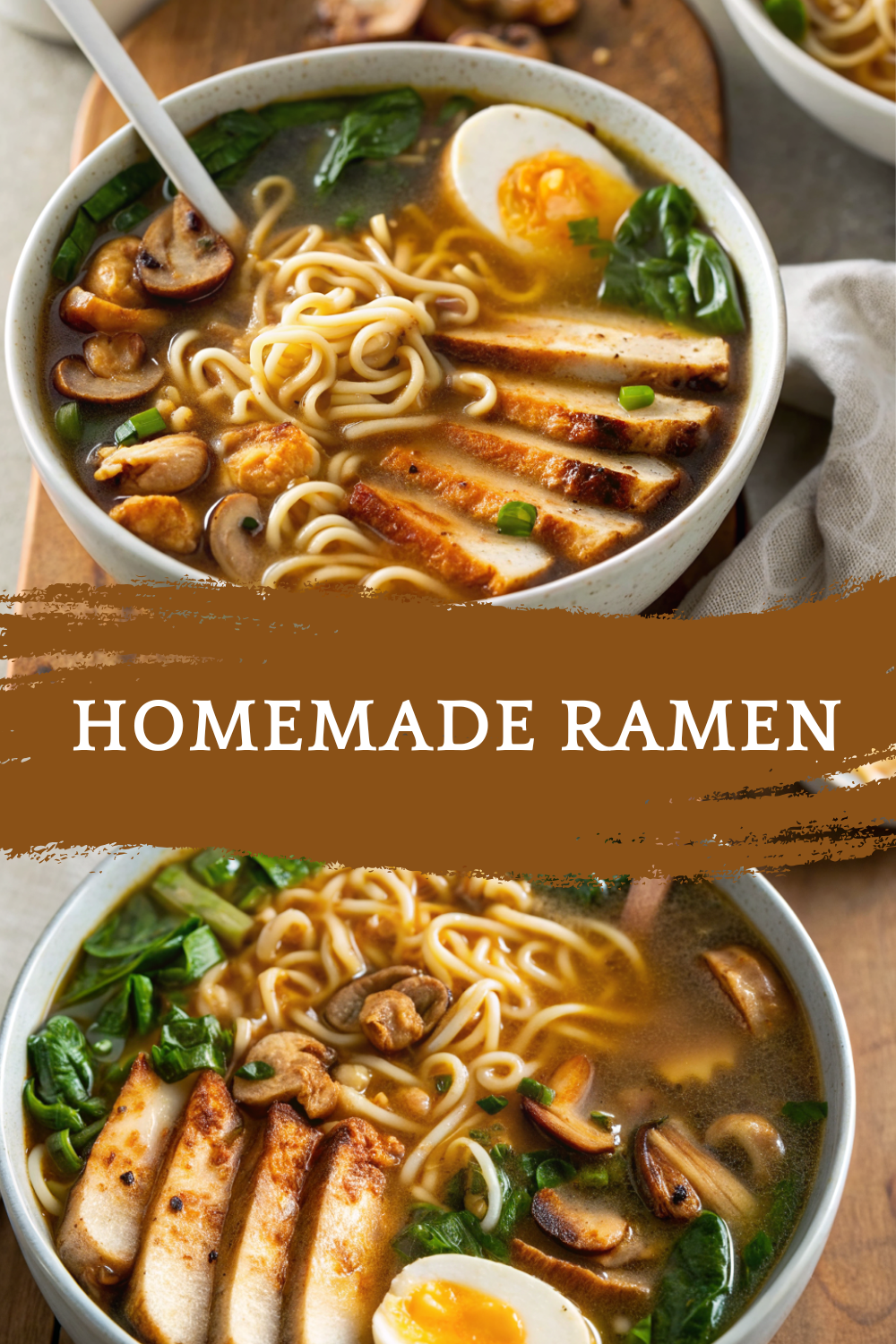 Homemade Ramen – A Cozy, Slurp-Worthy Comfort Bowl with Rich Broth, Tender Noodles, and Flavor-Packed Toppings