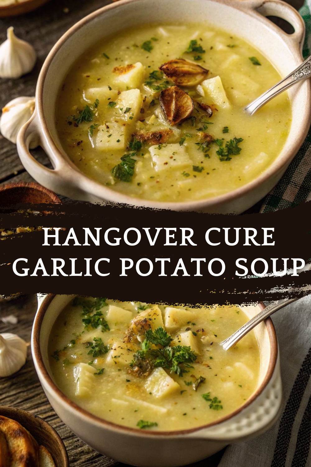 Hangover Cure Garlic Potato Soup – Comforting, Healing & Ultra-Soothing