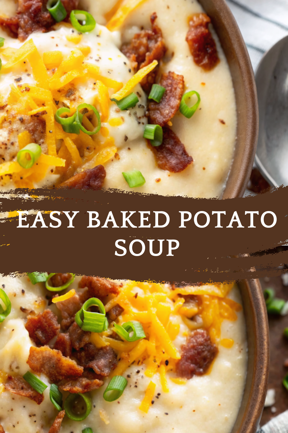 Easy Baked Potato Soup – Creamy, Comforting & Loaded with Flavor