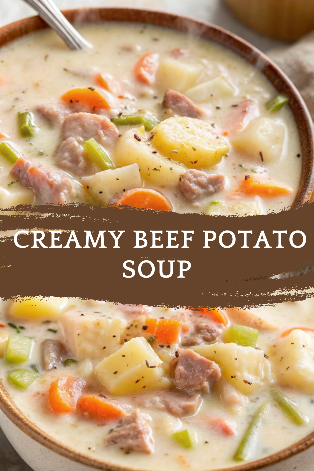 Creamy Beef Potato Soup – Rich, Hearty, and Comforting