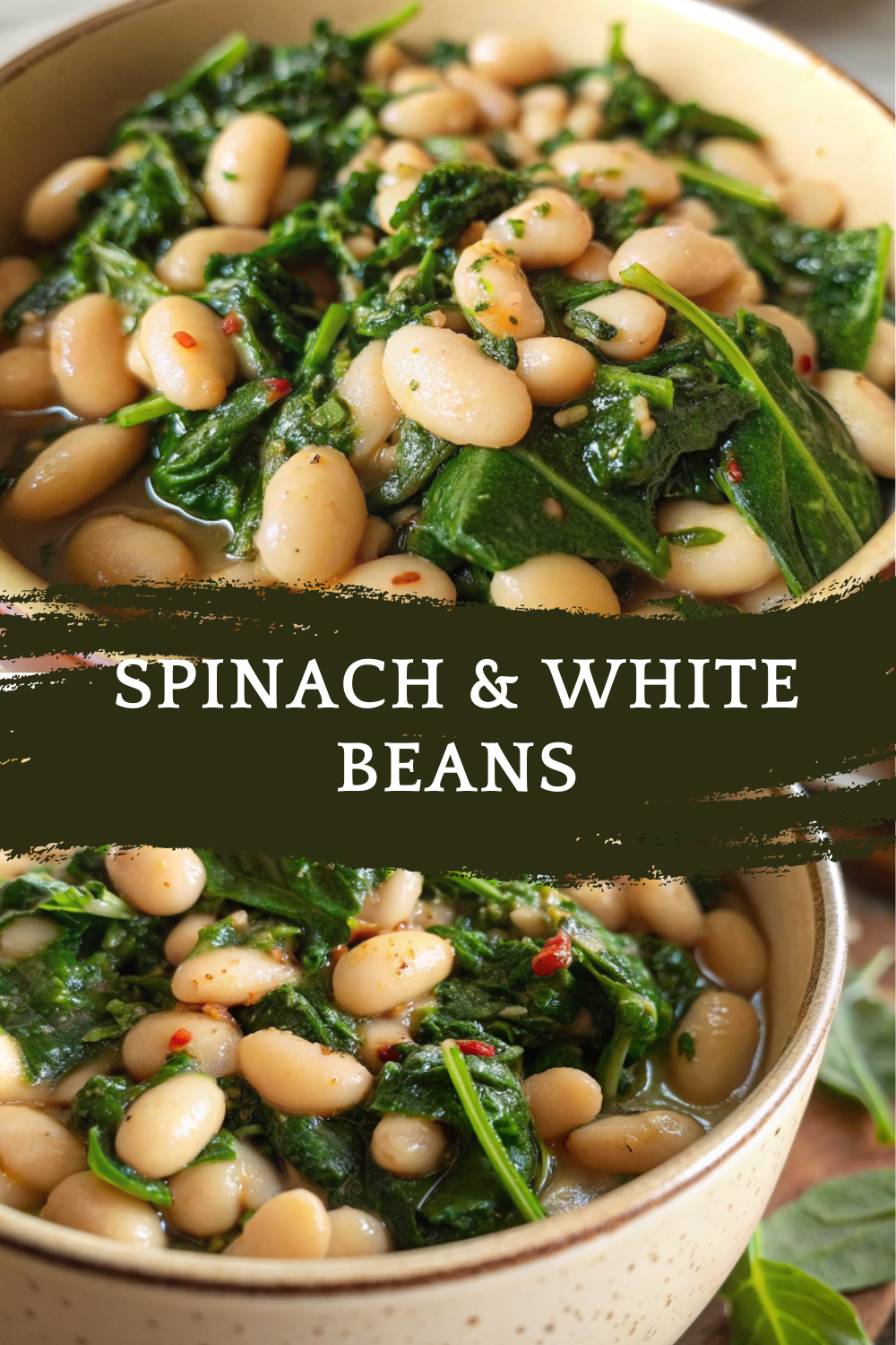 Spinach & White Beans – A Quick, Protein-Packed Power Bowl for Healthy, Comforting, Everyday Meals