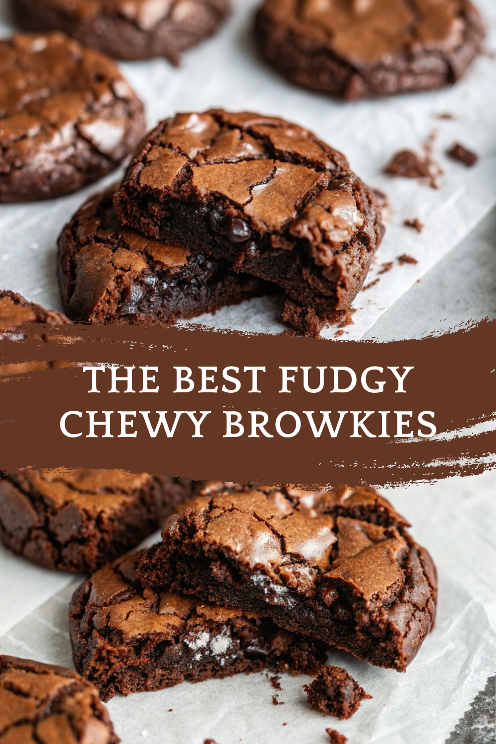 The Best Fudgy Chewy Browkies (Brookies) – Ultra Chocolate & Bakery-Style