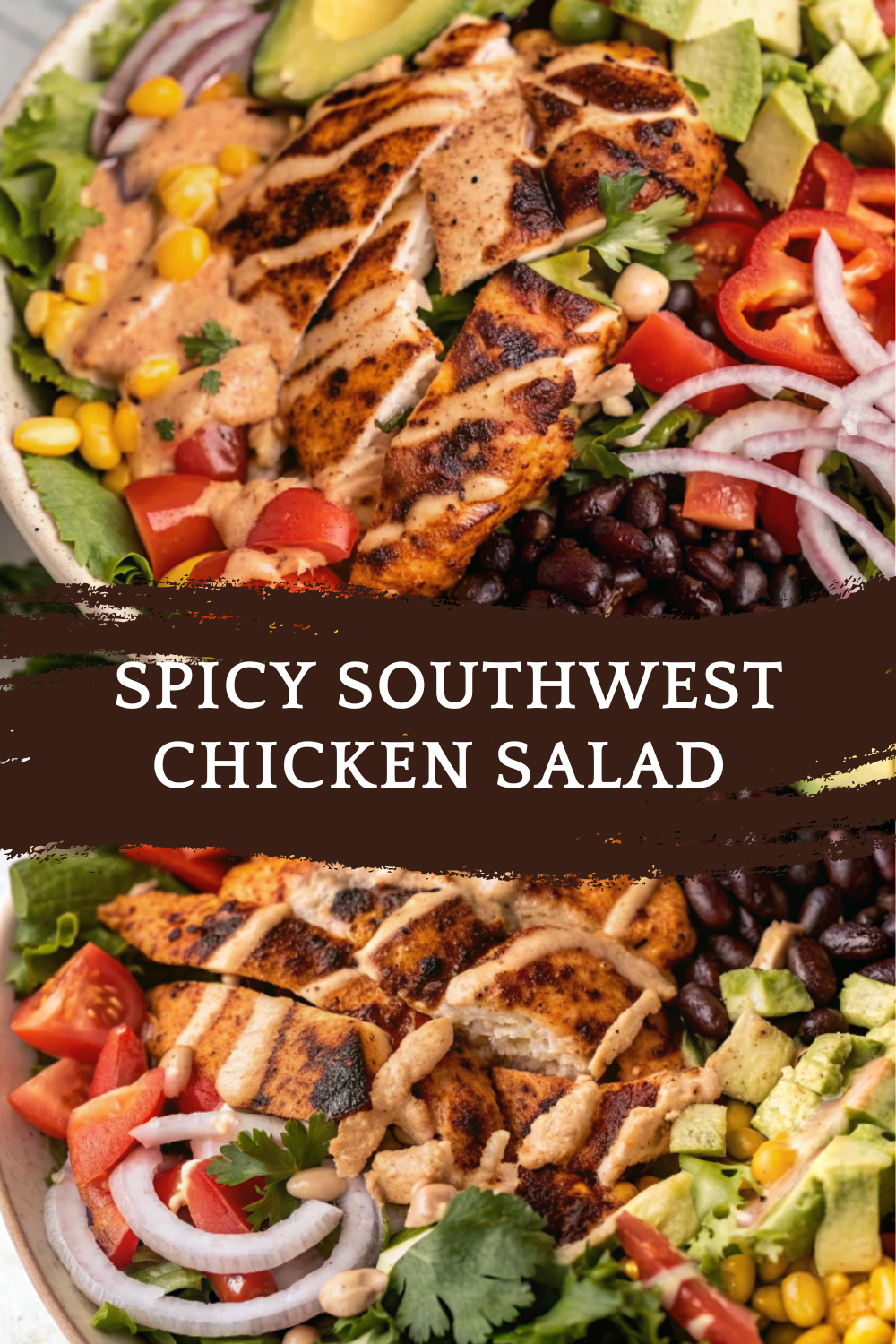 Spicy Southwest Chicken Salad – Bold, Fresh, and Loaded with Flavor