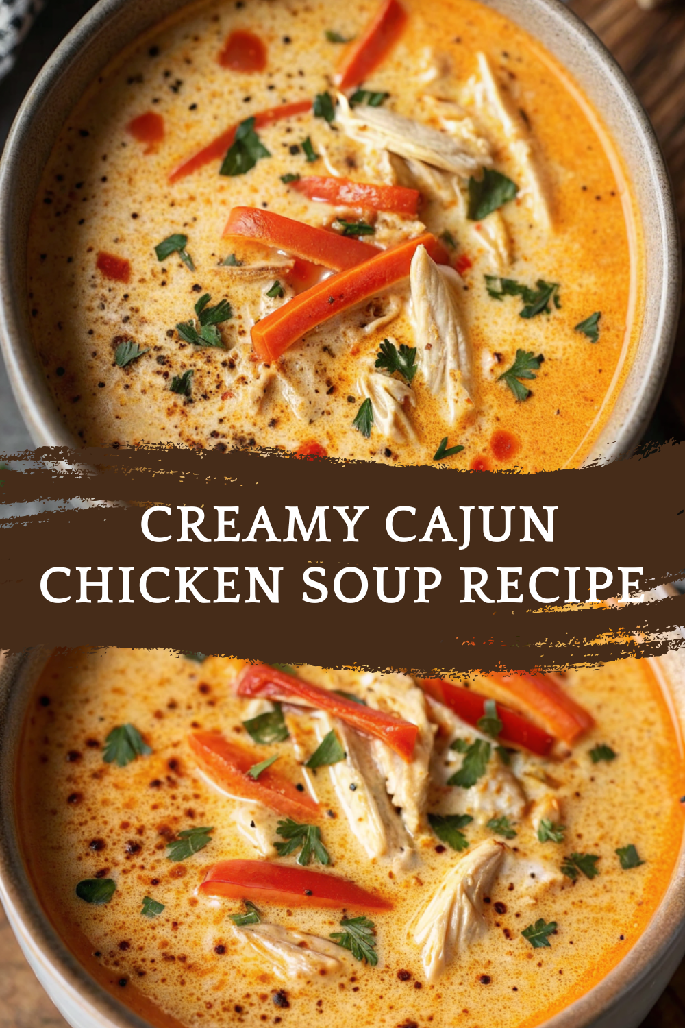 Delicious Creamy Cajun Chicken Soup