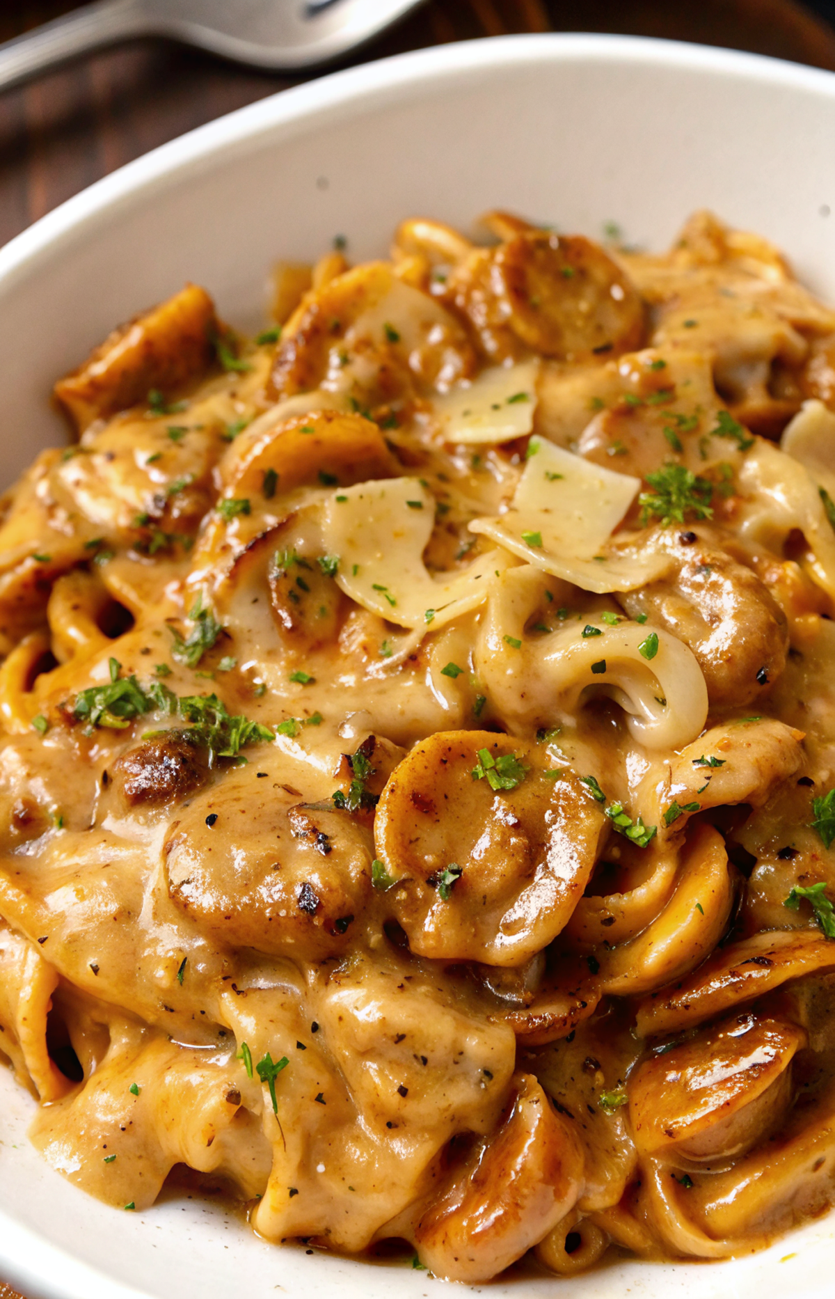 Easy French Onion Pasta – Creamy, Cheesy & Weeknight Comfort