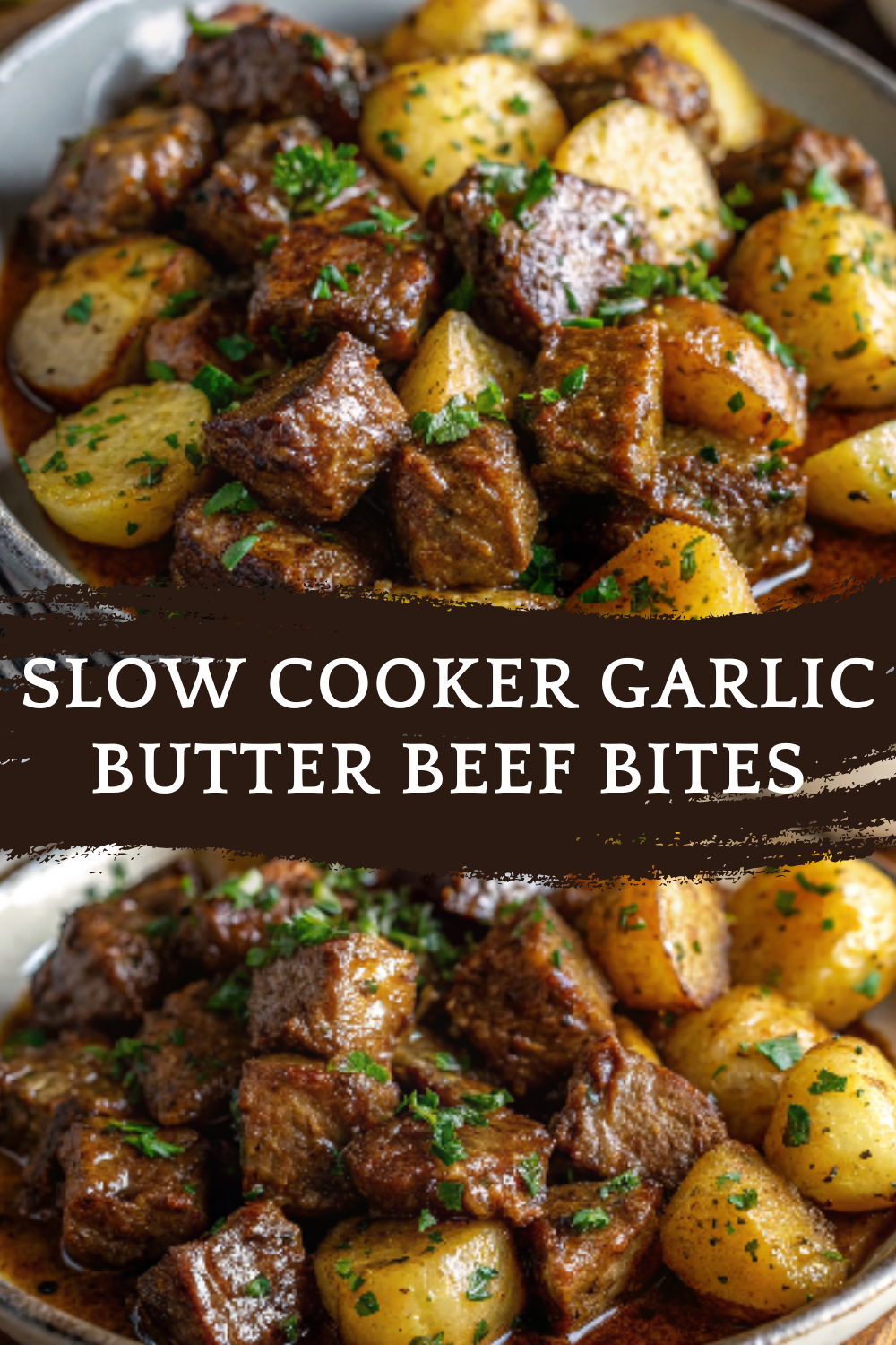 High-Protein Slow Cooker Garlic Butter Beef Bites – Easy, Hearty & Flavor-Packed Dinner