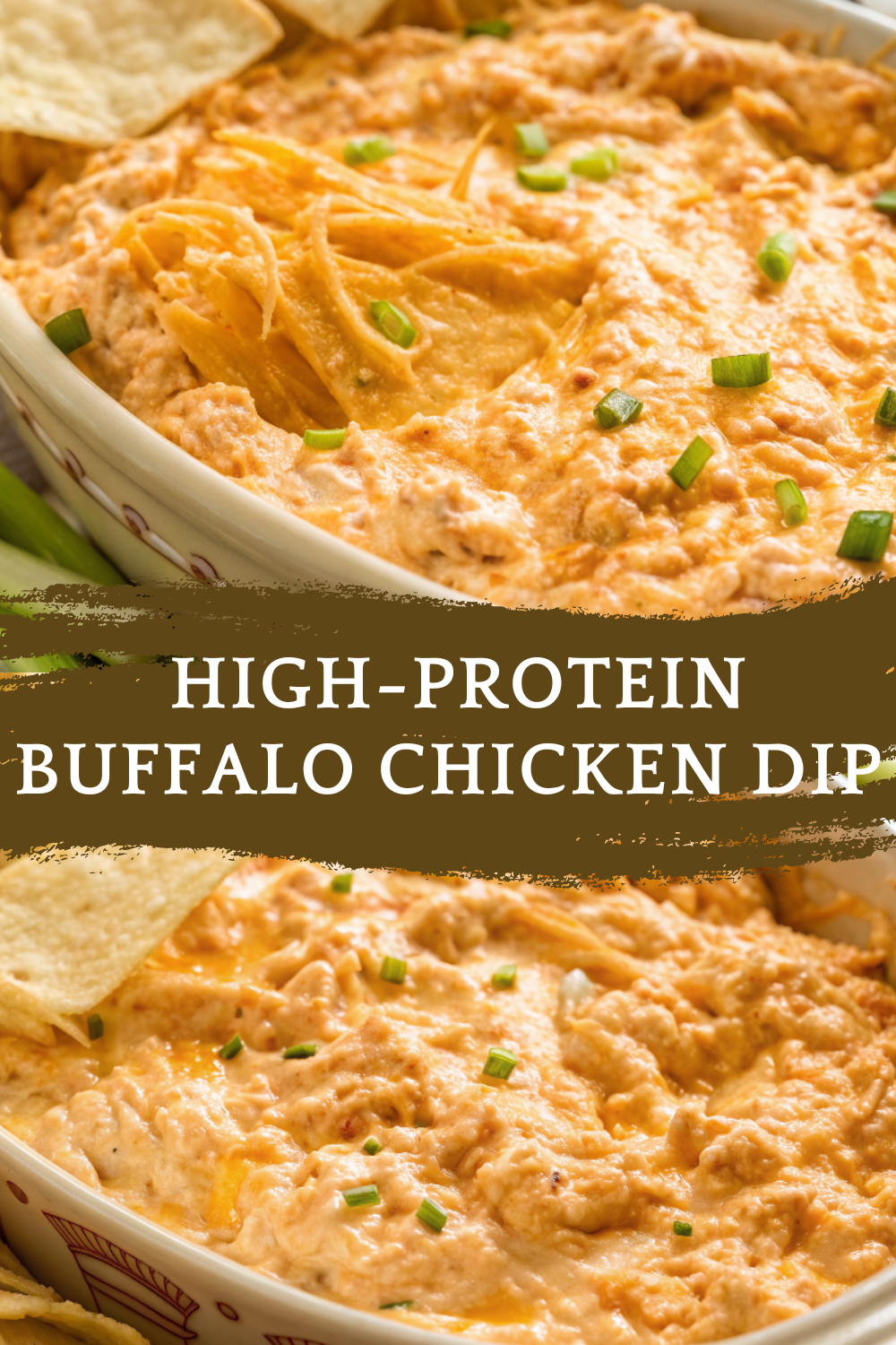 Easy & Healthy High-Protein Buffalo Chicken Dip – Creamy, Light, and Guilt-Free
