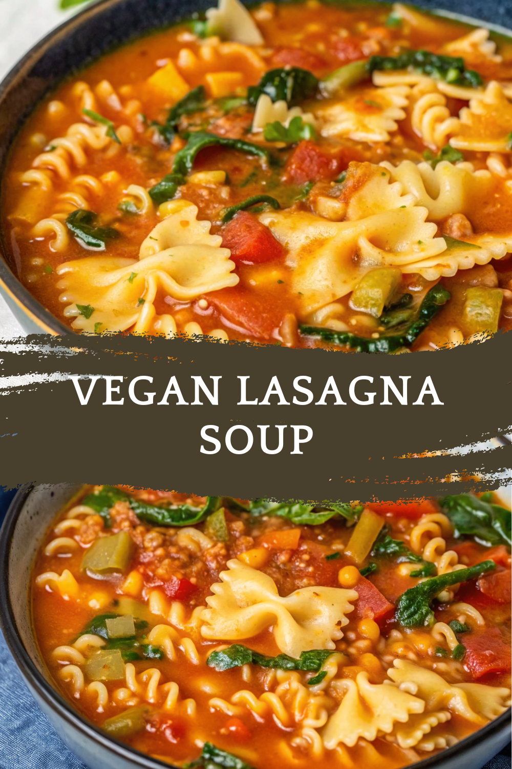 Vegan Lasagna Soup – Cozy, Hearty, and One-Pot Comfort