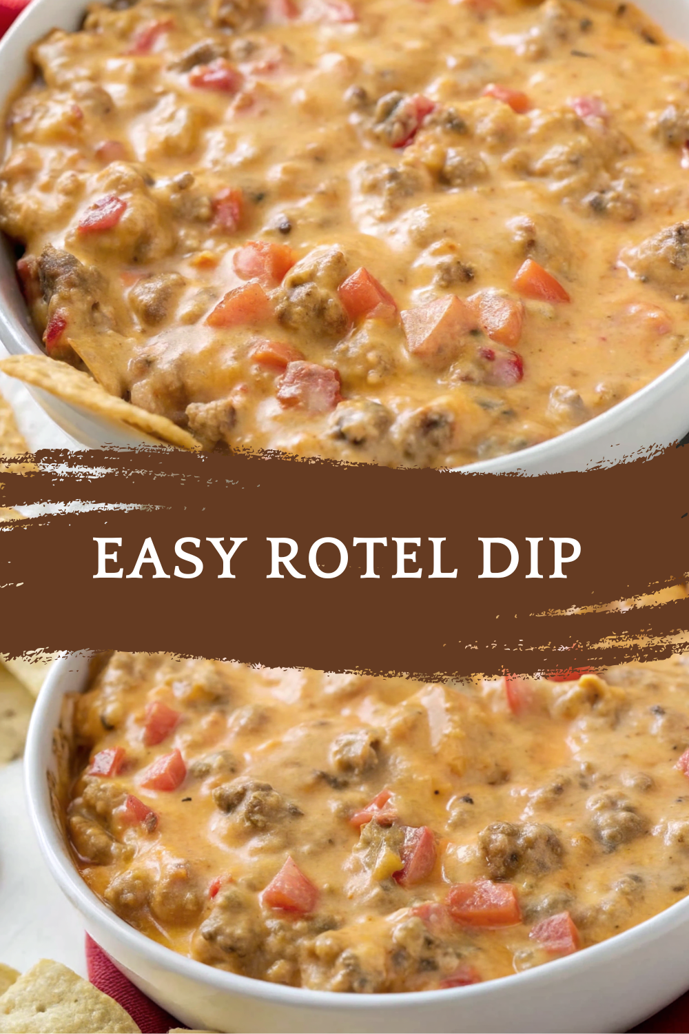EASY Rotel Dip – Ultra-Cheesy, Beefy & Crowd Favorite