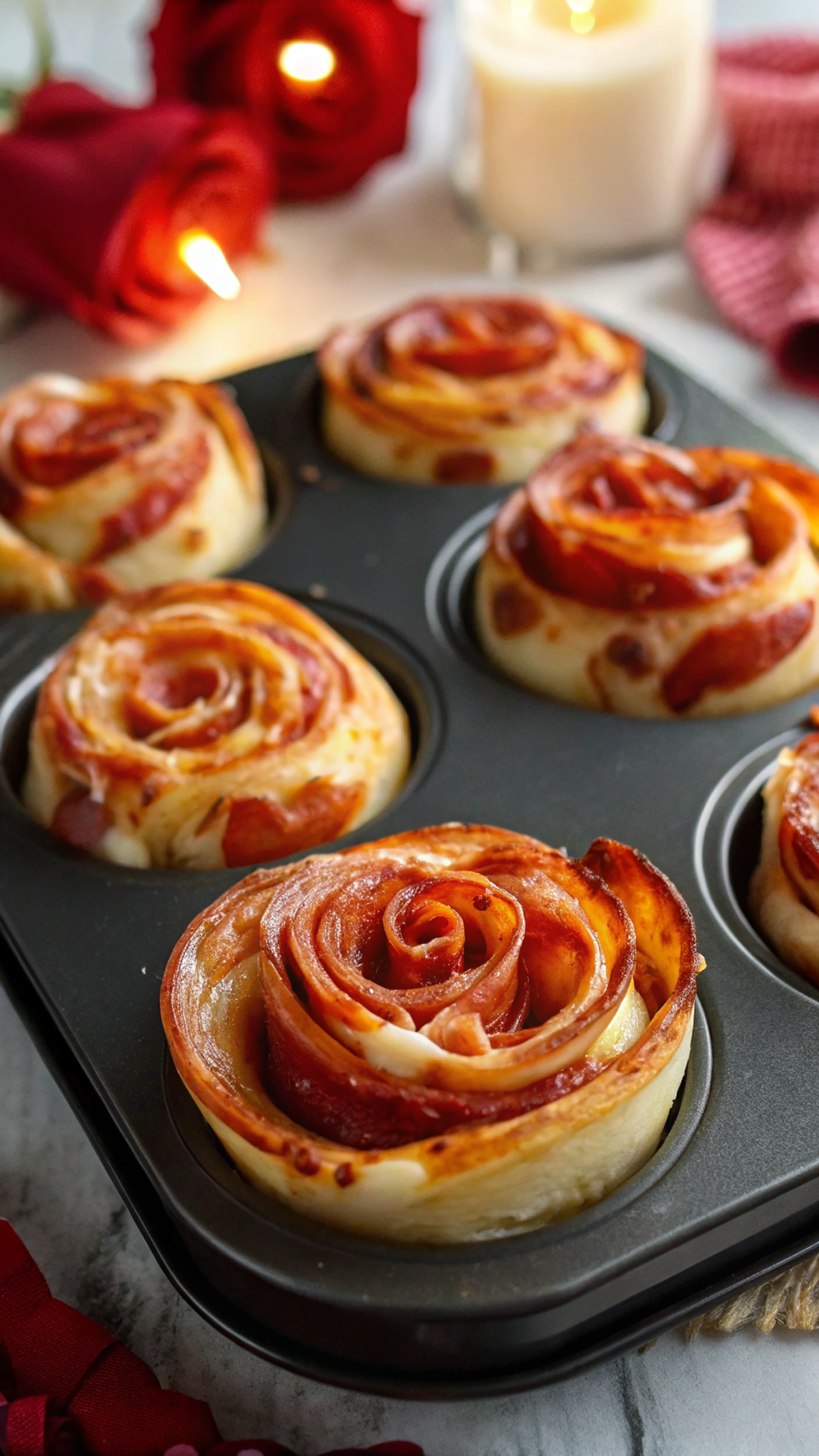 Easy Pizza Roses for Valentine’s Day – A Fun, Romantic & Delicious Treat