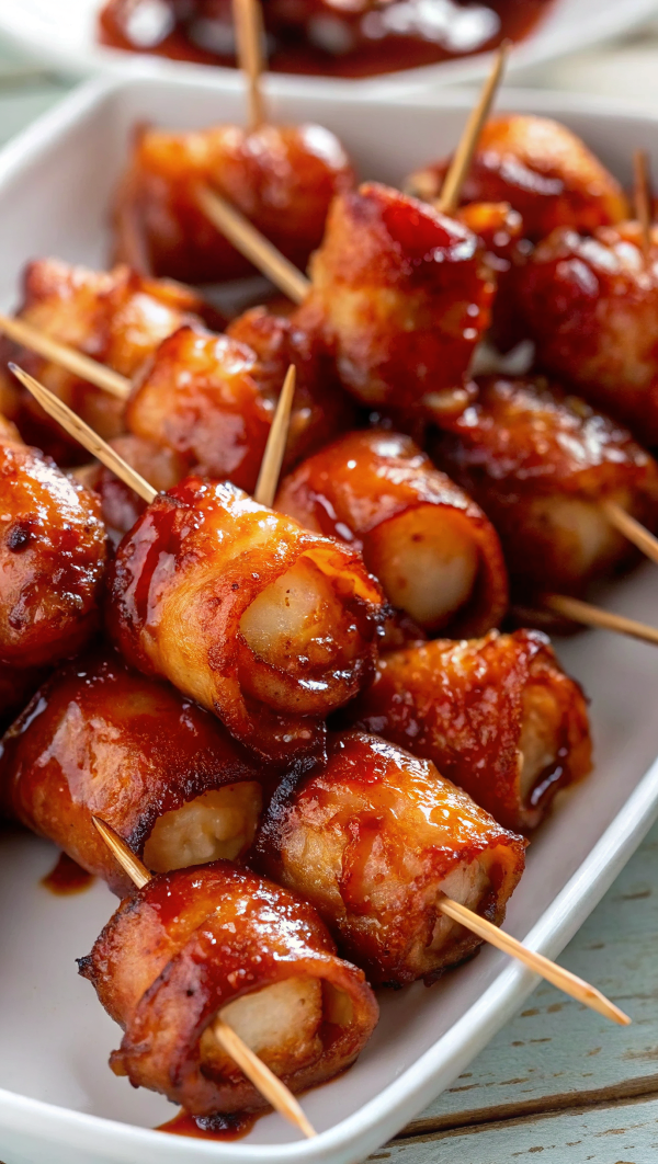 Easy Wrapped Water Chestnuts – Crispy, Savory, and Crowd-Pleasing