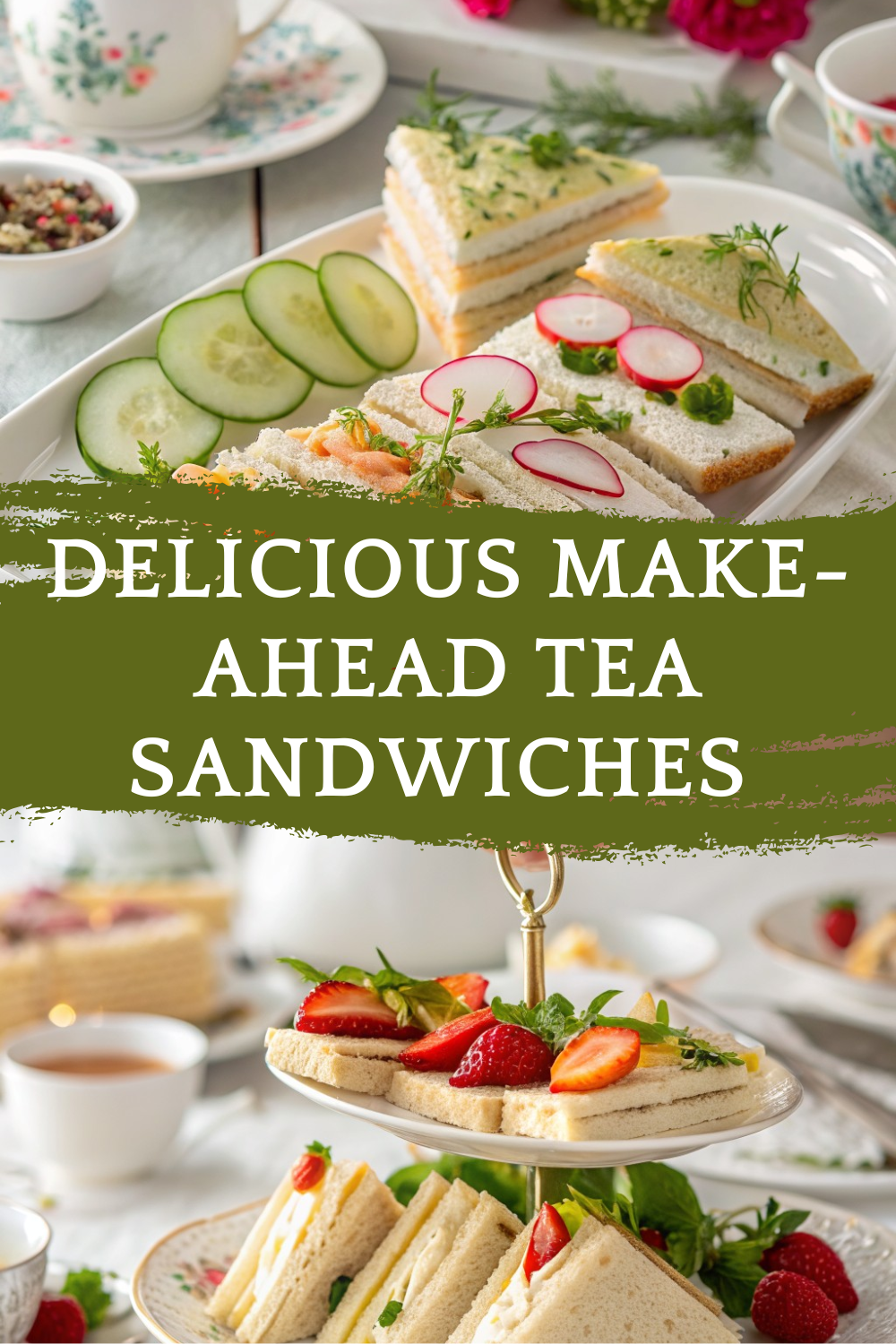 Delicious Make-Ahead Tea Sandwiches for Your Perfect Tea Party