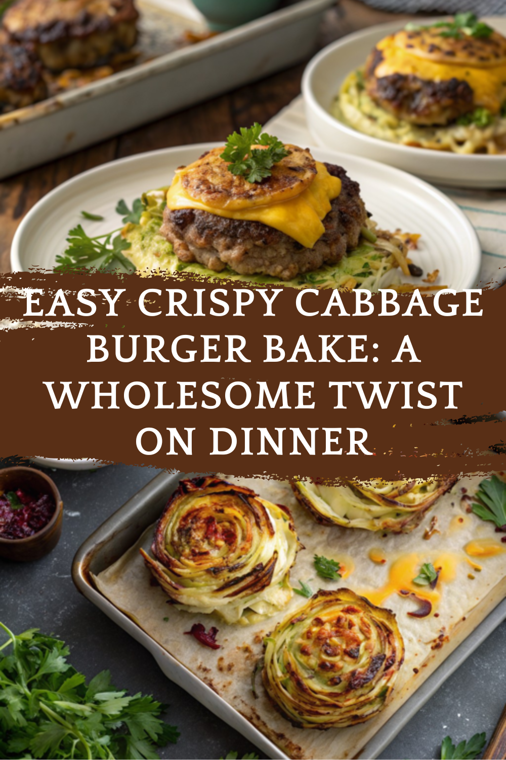 Easy Crispy Cabbage Burger Bake: A Wholesome Twist on Dinner