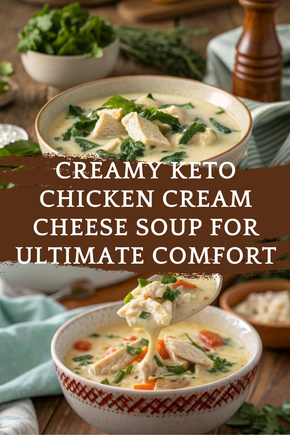 Creamy Keto Chicken Cream Cheese Soup for Ultimate Comfort